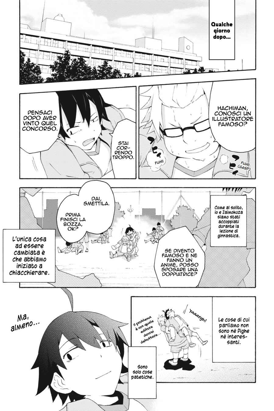 Yahari Ore no Seishun Love Come wa Machigatteiru @comic Chapter 5 - Page 28