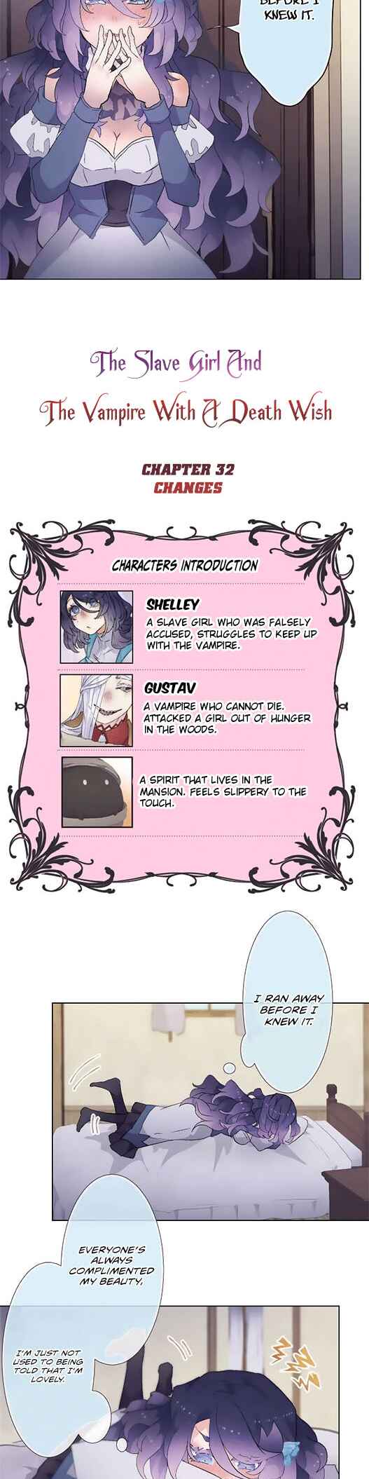 The Slave Girl and the Vampire with a Death Wish Chapter 32 - Page 3