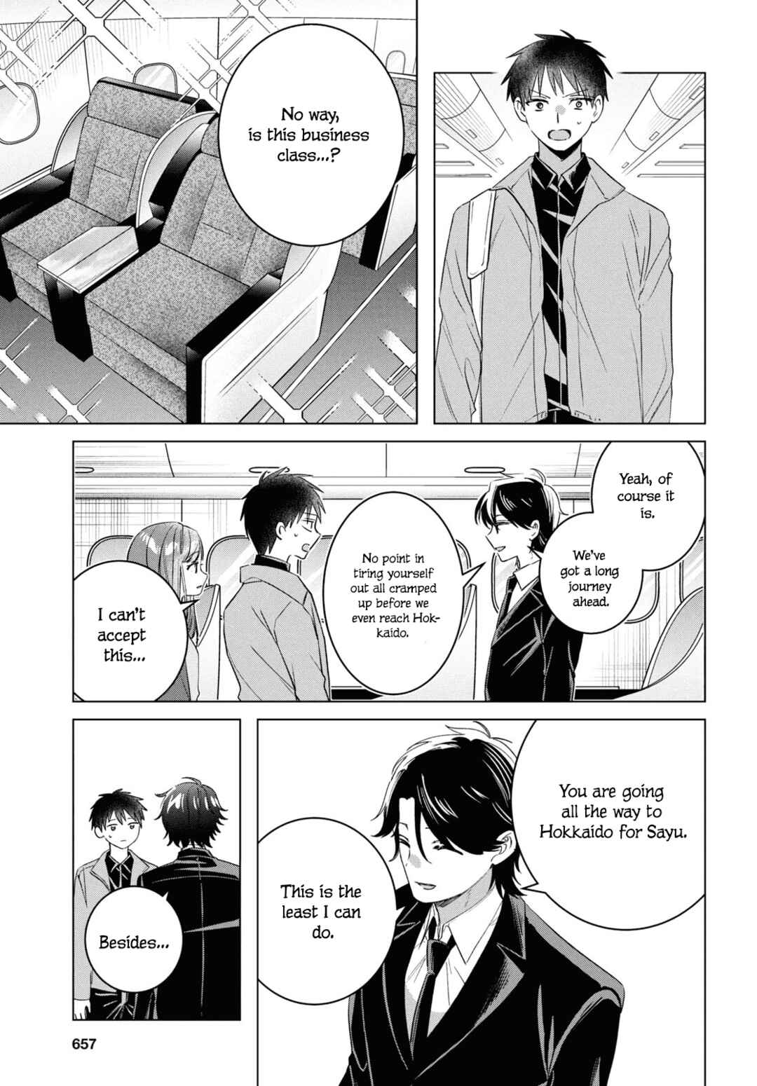 Hige o Soru. Soshite Joshikousei o Hirou. Chapter 59 - Page 10