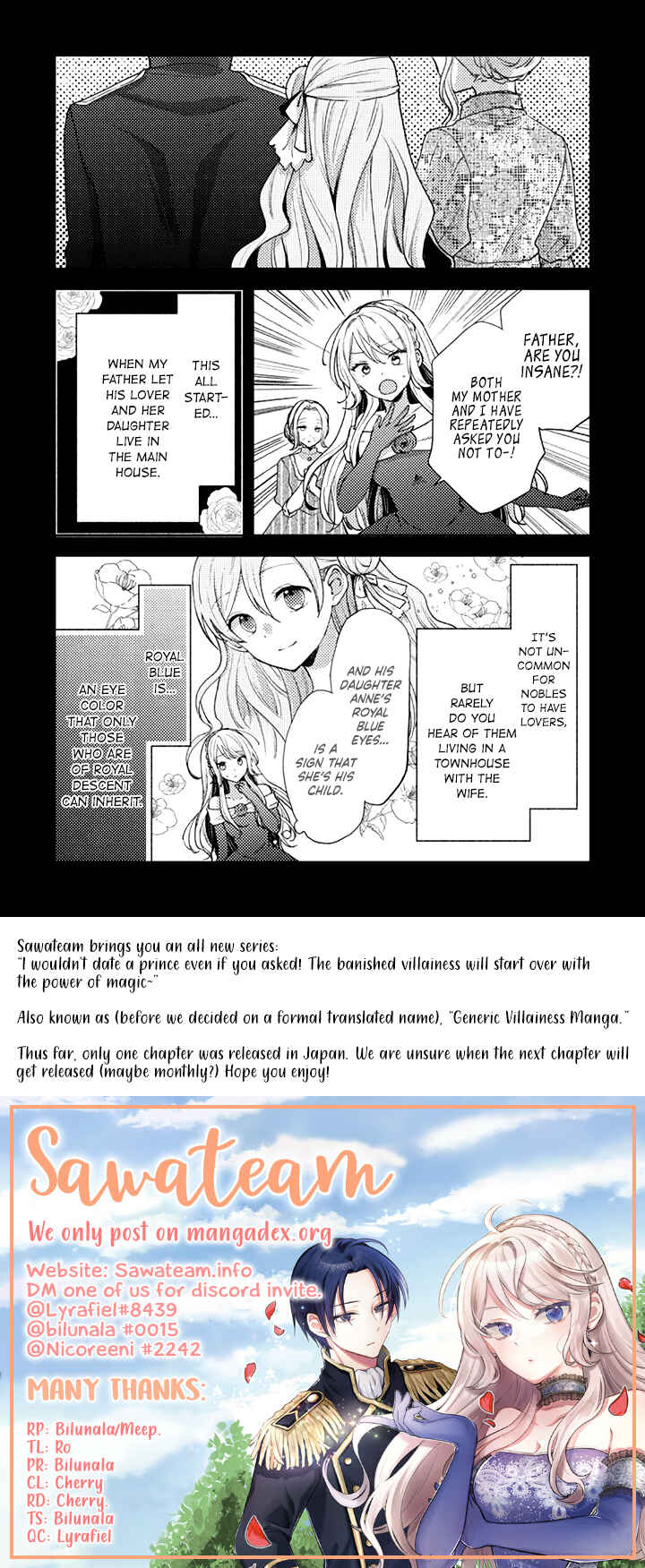 Ouji-sama Nante, Kocchi Kara Negaisage Desu wa! Chapter 1.1 - Page 12
