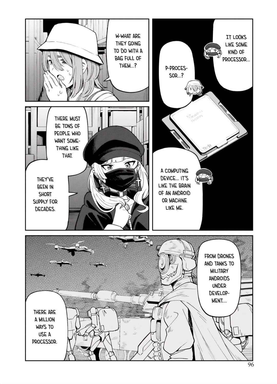 Android wa Jiraikei no Yume o Miru Chapter 4 - Page 16