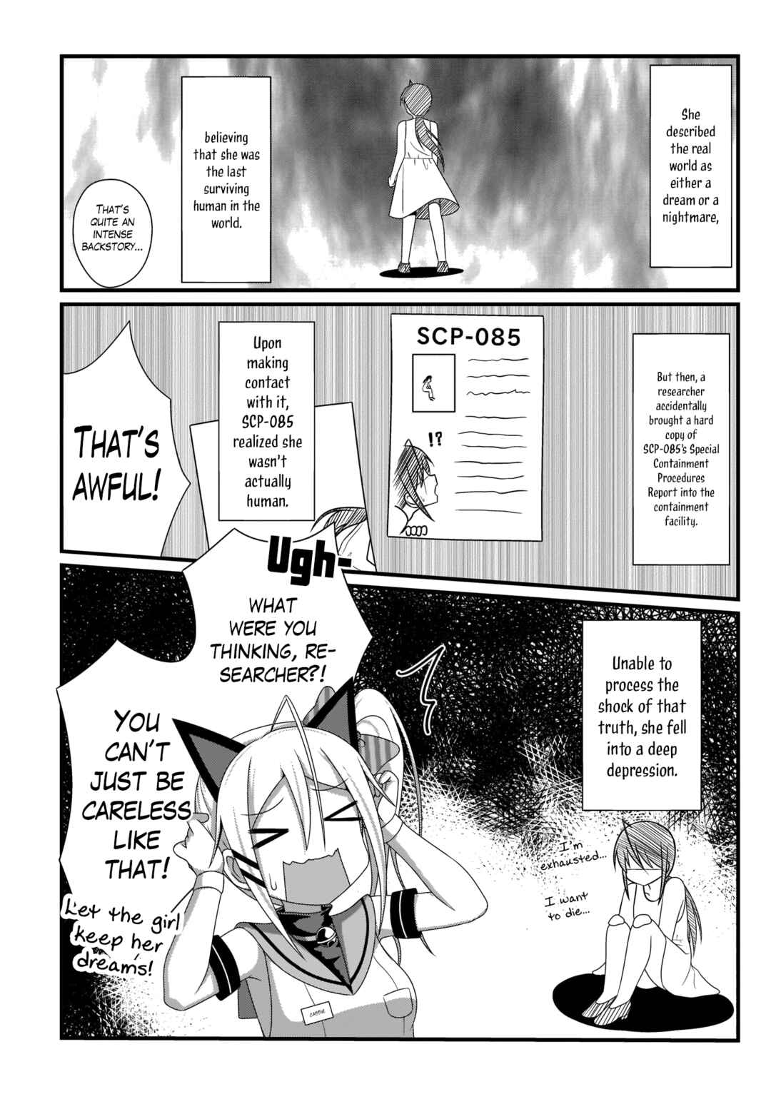 SCP Zaidan Comic Anthology: Musume Chapter 2 - Page 8