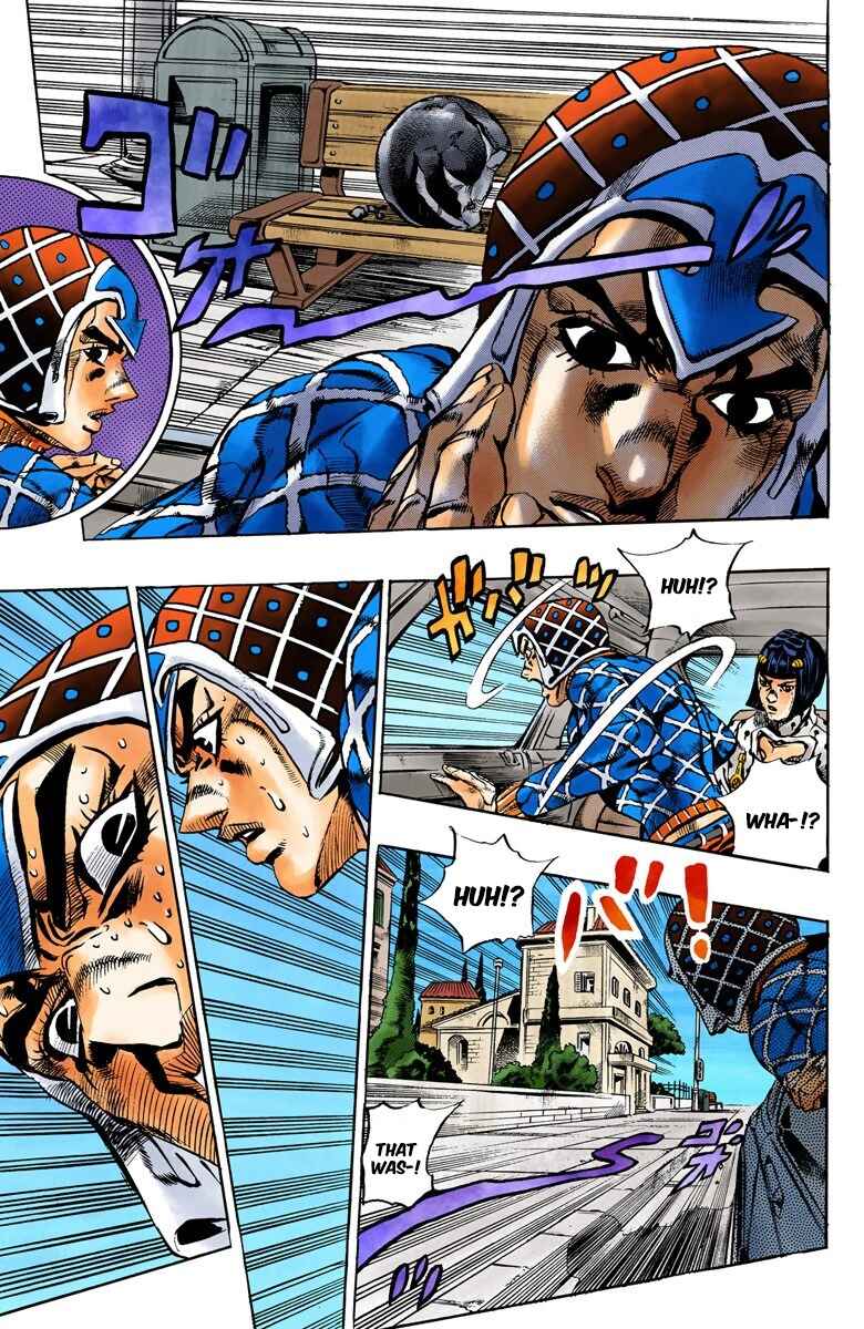JoJo no Kimyou na Bouken: Part 5 - Ougon no Kaze Color-ban Chapter 152 - Page 10