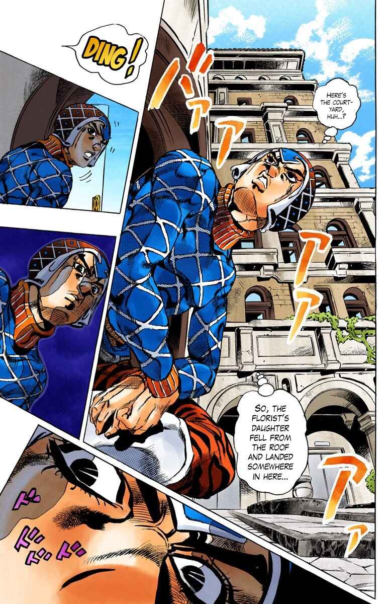 JoJo no Kimyou na Bouken: Part 5 - Ougon no Kaze Color-ban Chapter 152 - Page 16
