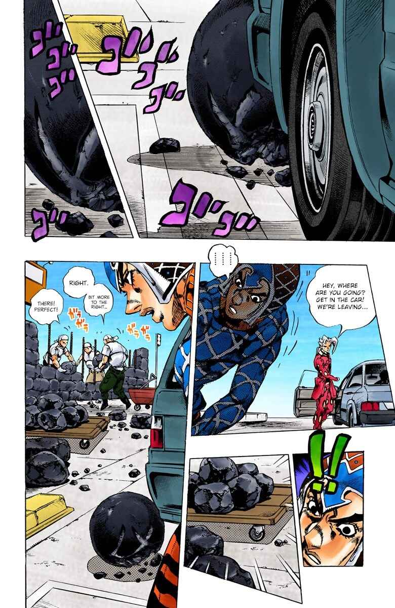 JoJo no Kimyou na Bouken: Part 5 - Ougon no Kaze Color-ban Chapter 152 - Page 7