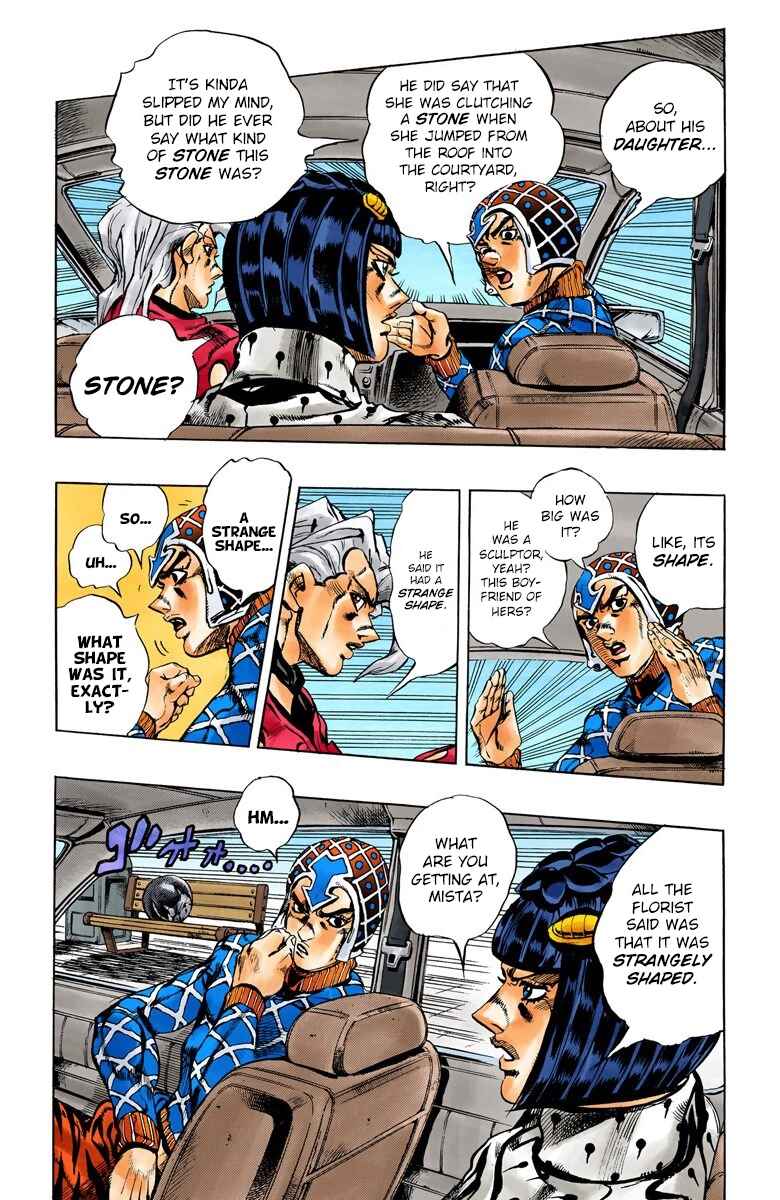 JoJo no Kimyou na Bouken: Part 5 - Ougon no Kaze Color-ban Chapter 152 - Page 9