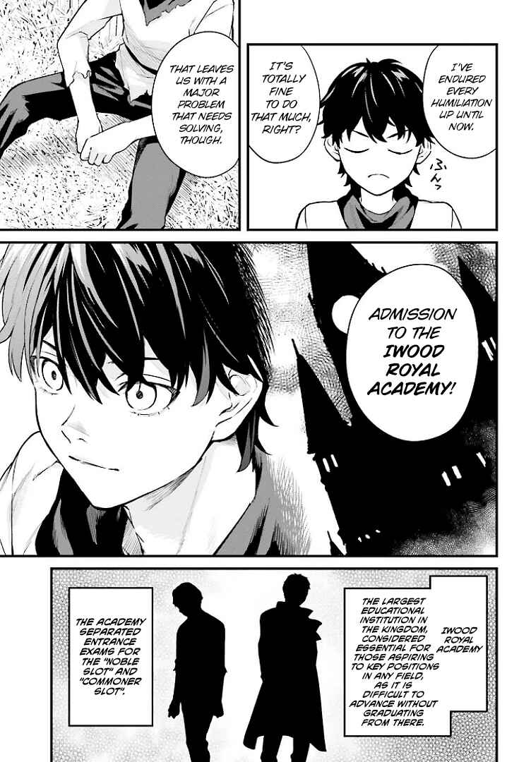 Mugen no Majutsu Shi Maryoku Nashi de Heimin no Ko to Hakugai Sareta Ore. Jitsuha Mugen no Maryoku Mochi Chapter 1 - Page 21