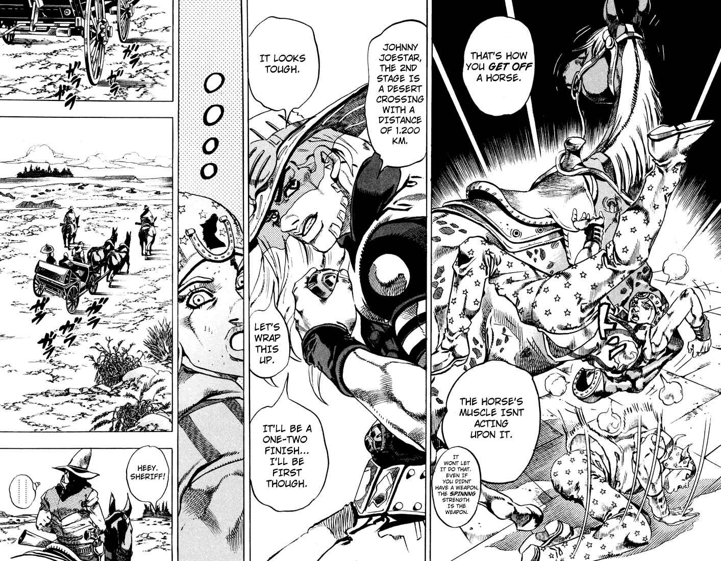 JoJo no Kimyou na Bouken: Part 7 - Steel Ball Run Chapter 12 - Page 27