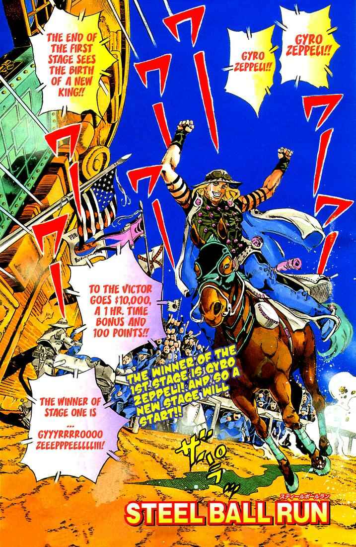 JoJo no Kimyou na Bouken: Part 7 - Steel Ball Run Chapter 12 - Page 3