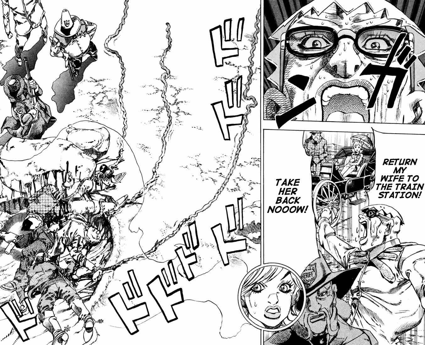 JoJo no Kimyou na Bouken: Part 7 - Steel Ball Run Chapter 12 - Page 32
