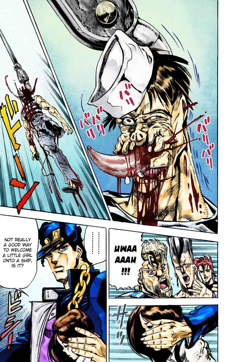 JoJo no Kimyou na Bouken: Part 3 - Stardust Crusaders Color-ban Chapter 17 - Page 18