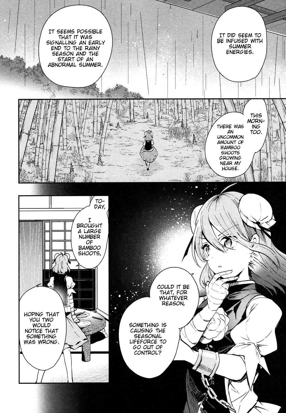 Touhou Ibara Kasen ~ Wild and Horned Hermit. Chapter 40 - Page 12