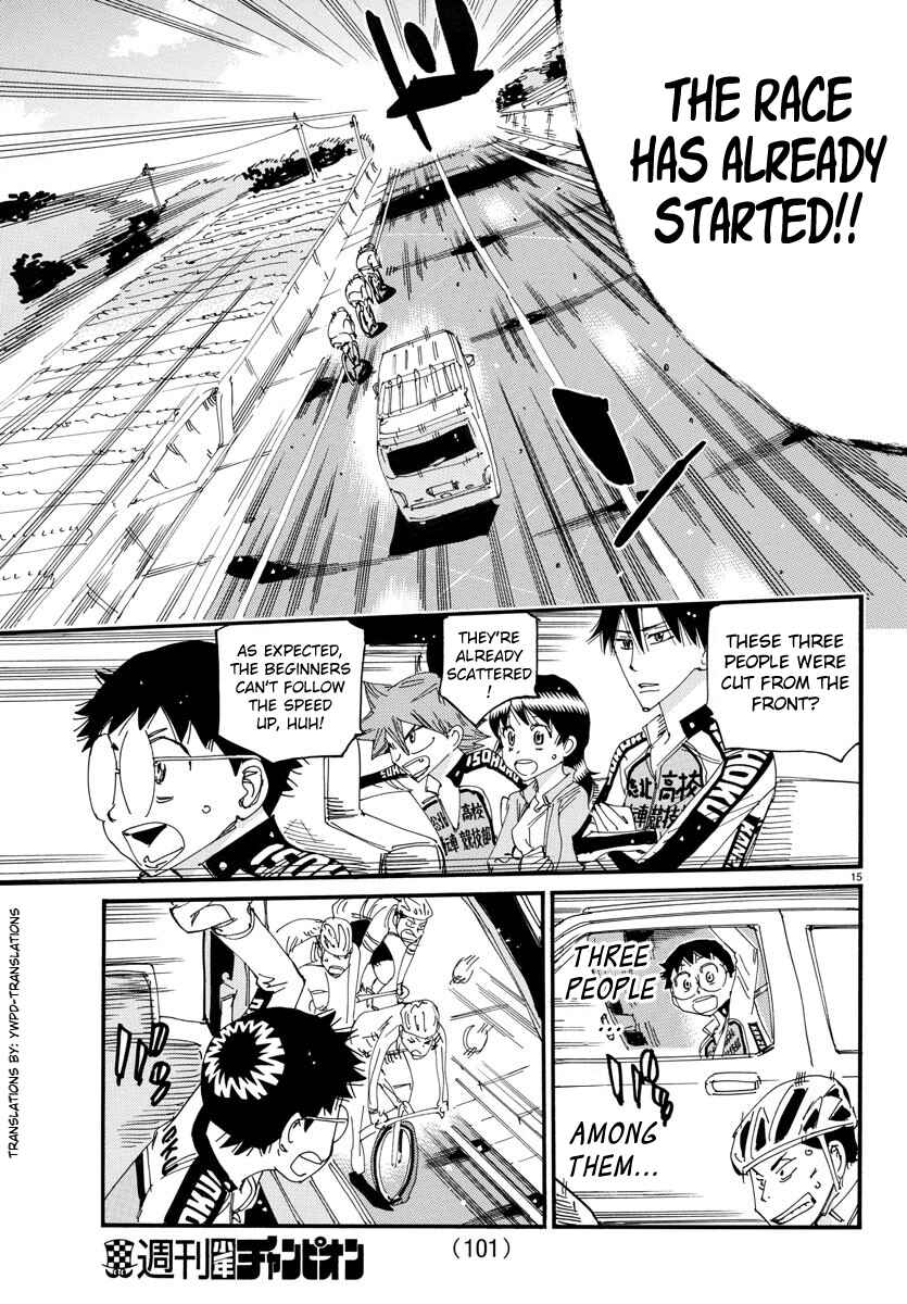 Yowamushi Pedal Chapter 697 - Page 14