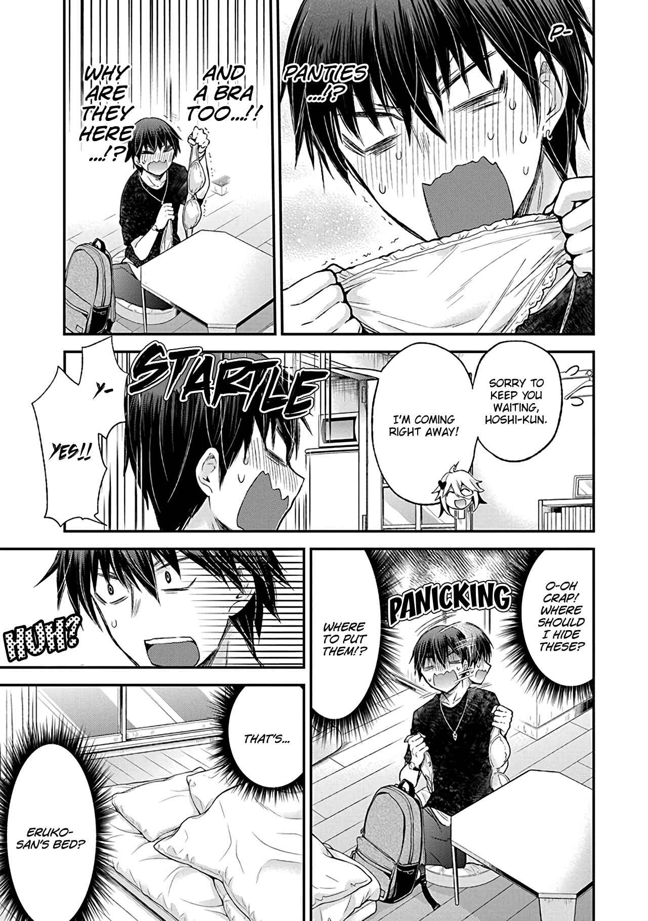 Shingeki no Eroko-san: Hen na Oneesan wa Danshi Kousei to Nakayoku Naritai Chapter 11 - Page 8