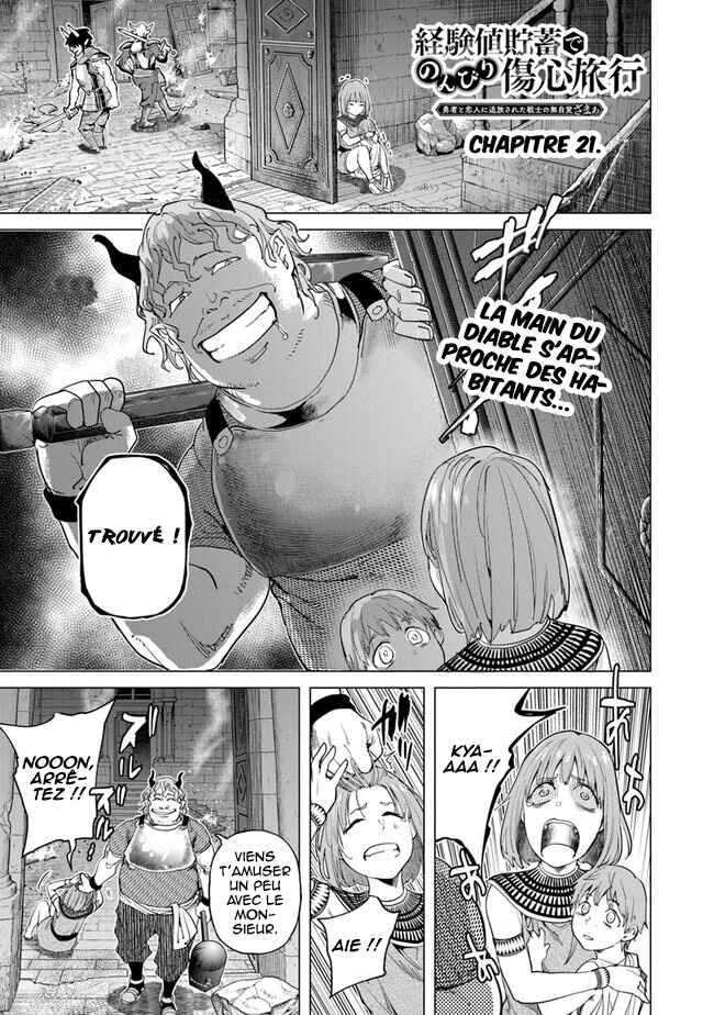 Keikenchi Chochiku de Nonbiri Shoushin Ryokou ~Yuusha to Koibito ni Tsuihou Sareta Senshi no Mujikaku Zamaa~ Chapter 21 - Page 2