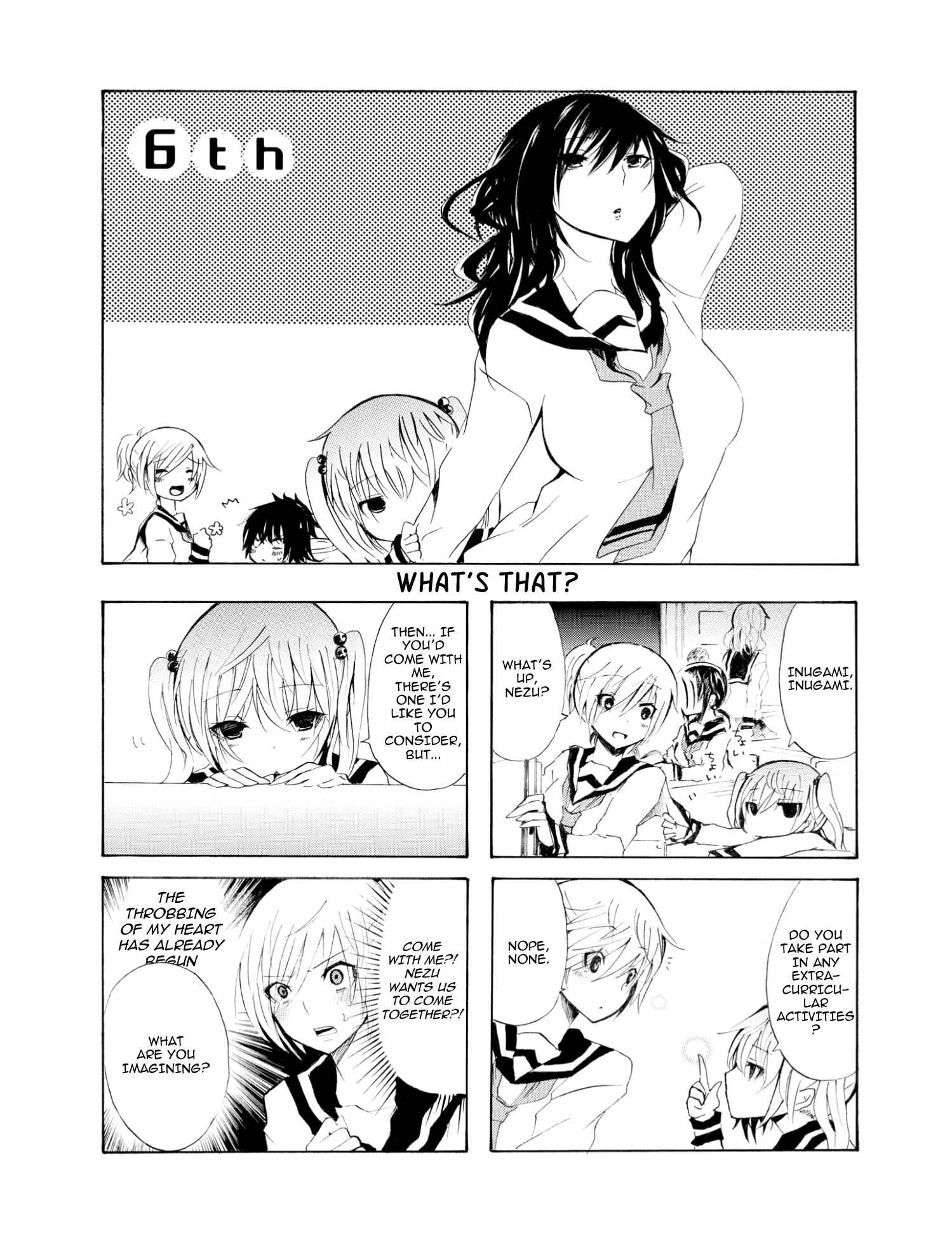 Inugami-san to Nekoyama-san Chapter 6 - Page 1