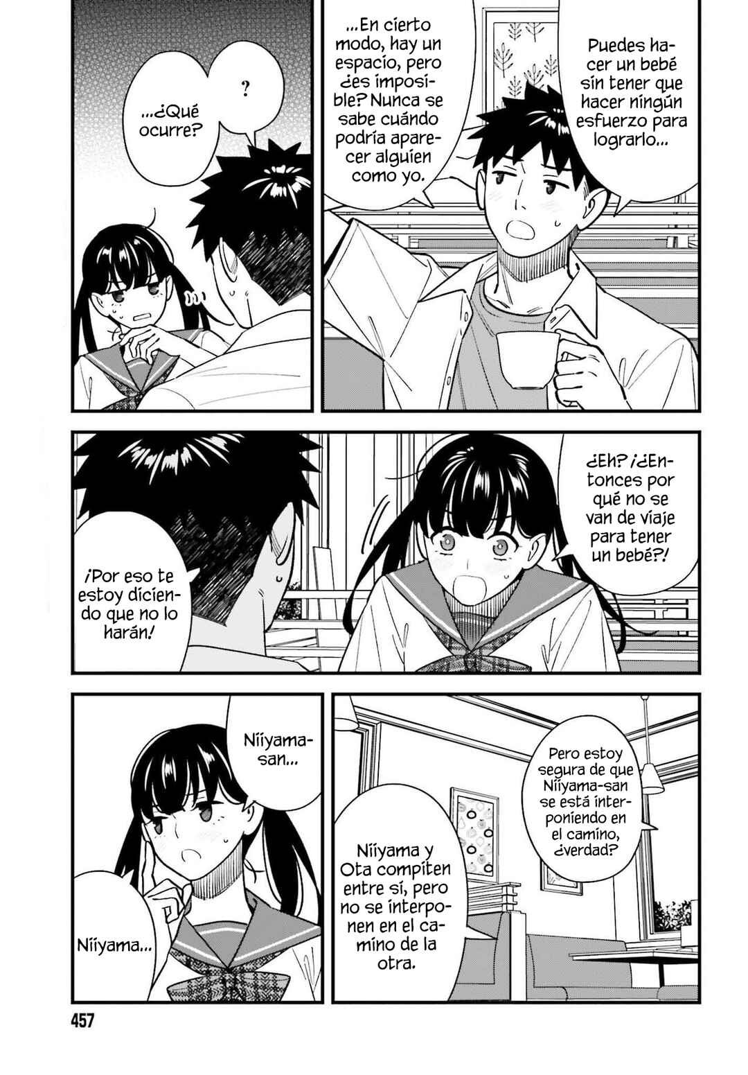 Osananajimi no Koukousei no Aida ni Nikutai Kankei wa Seiritsu suru ka. Chapter 25 - Page 9