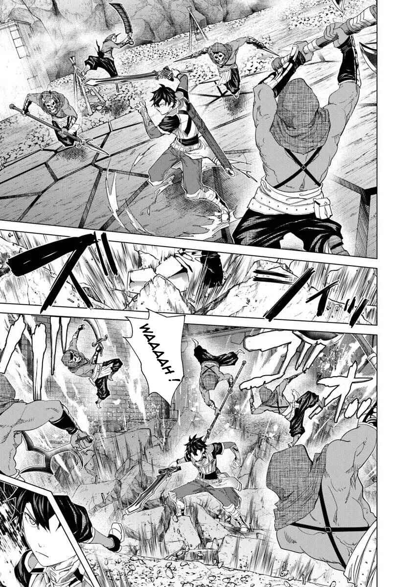 Keikenchi Chochiku de Nonbiri Shoushin Ryokou ~Yuusha to Koibito ni Tsuihou Sareta Senshi no Mujikaku Zamaa~ Chapter 36 - Page 23