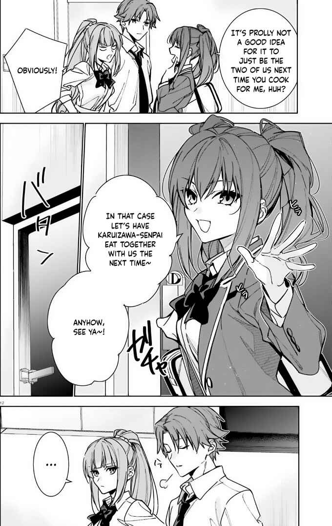 Youkoso Jitsuryoku Shijou Shugi no Kyoushitsu e: 2-nensei-hen Chapter 12 - Page 12