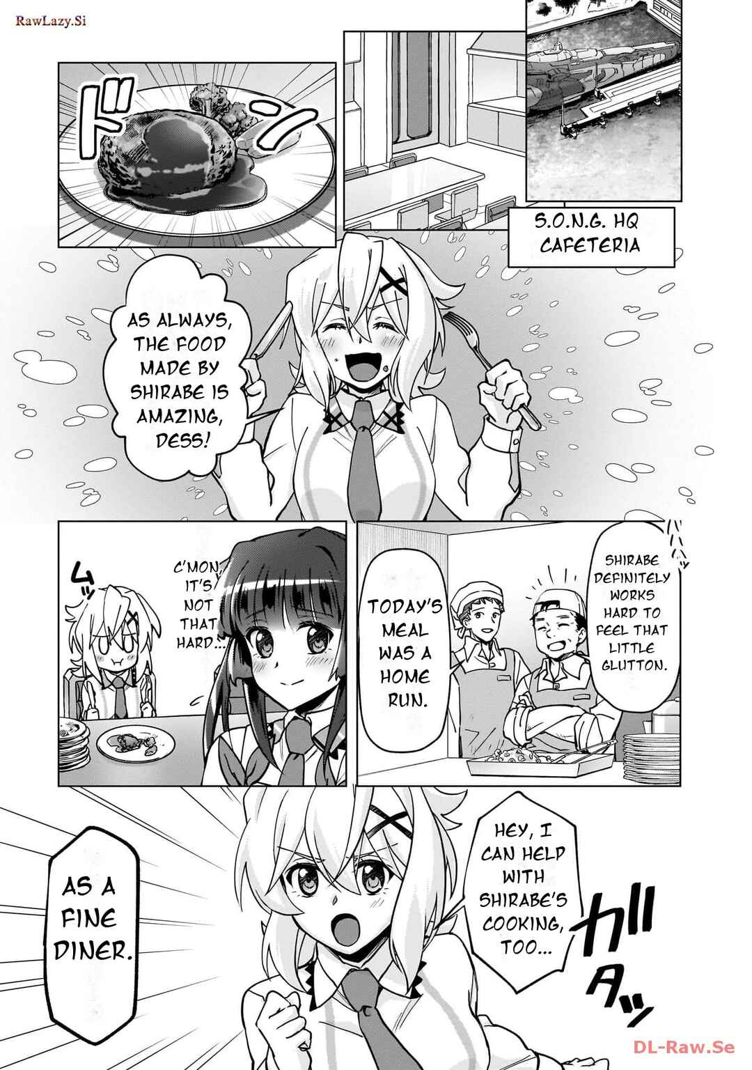 Senki Kanshoku Symphogear ~Shirabemeshi~ Chapter 22 - Page 6