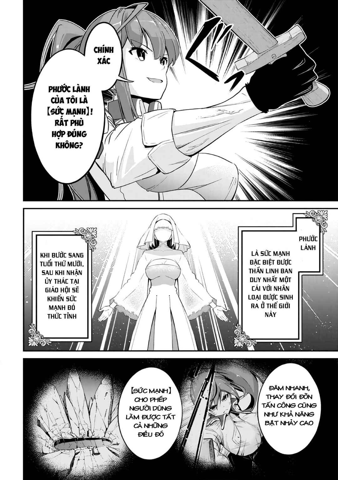 Seikishi ni Natta kedo Danchou no Oppai ga Sugosugite Kokoro ga Kiyomerarenai Chapter 3 - Page 7