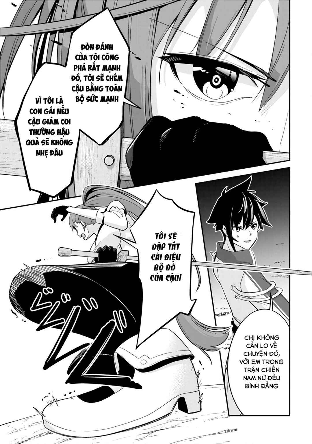 Seikishi ni Natta kedo Danchou no Oppai ga Sugosugite Kokoro ga Kiyomerarenai Chapter 3 - Page 8