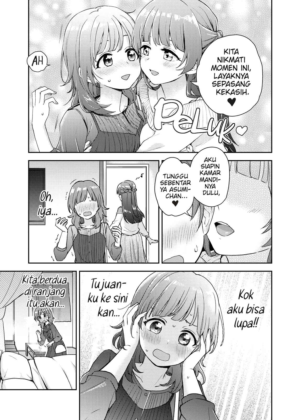 Asumi-chan wa Les Fuuzoku ni Kyoumi ga Arimasu! Chapter 1 - Page 21