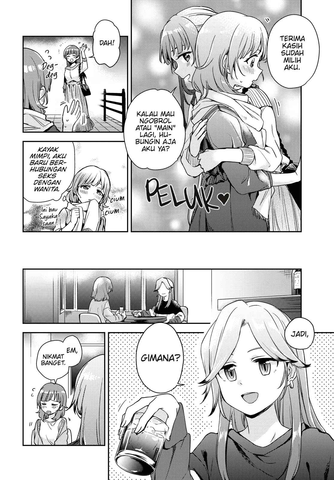 Asumi-chan wa Les Fuuzoku ni Kyoumi ga Arimasu! Chapter 1 - Page 32