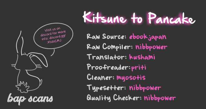 Kitsune to Pancake Chapter 13 - Page 1