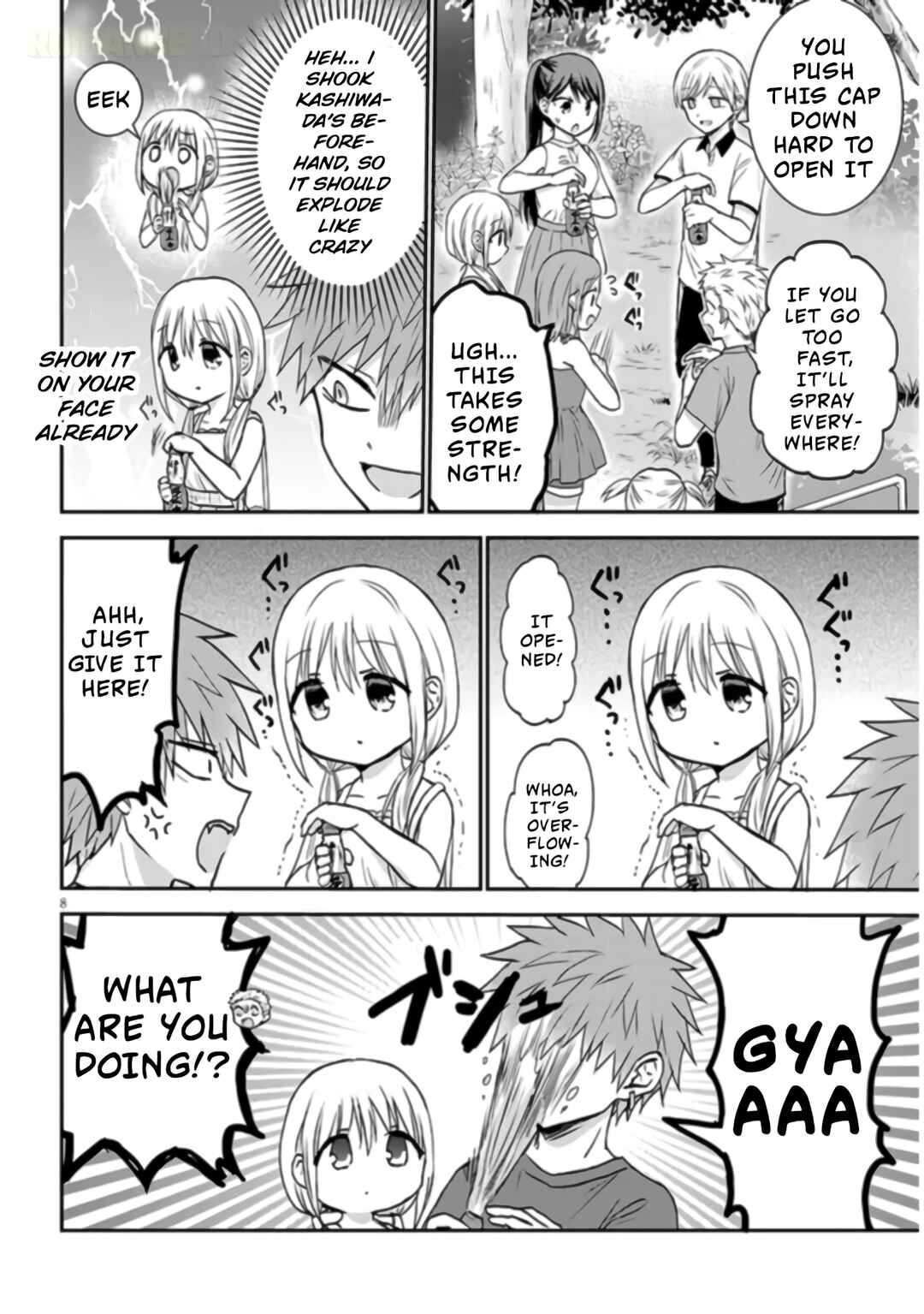 Kao ni Denai Kashiwada-san to Kao ni Deru Oota-kun + Chapter 8 - Page 9