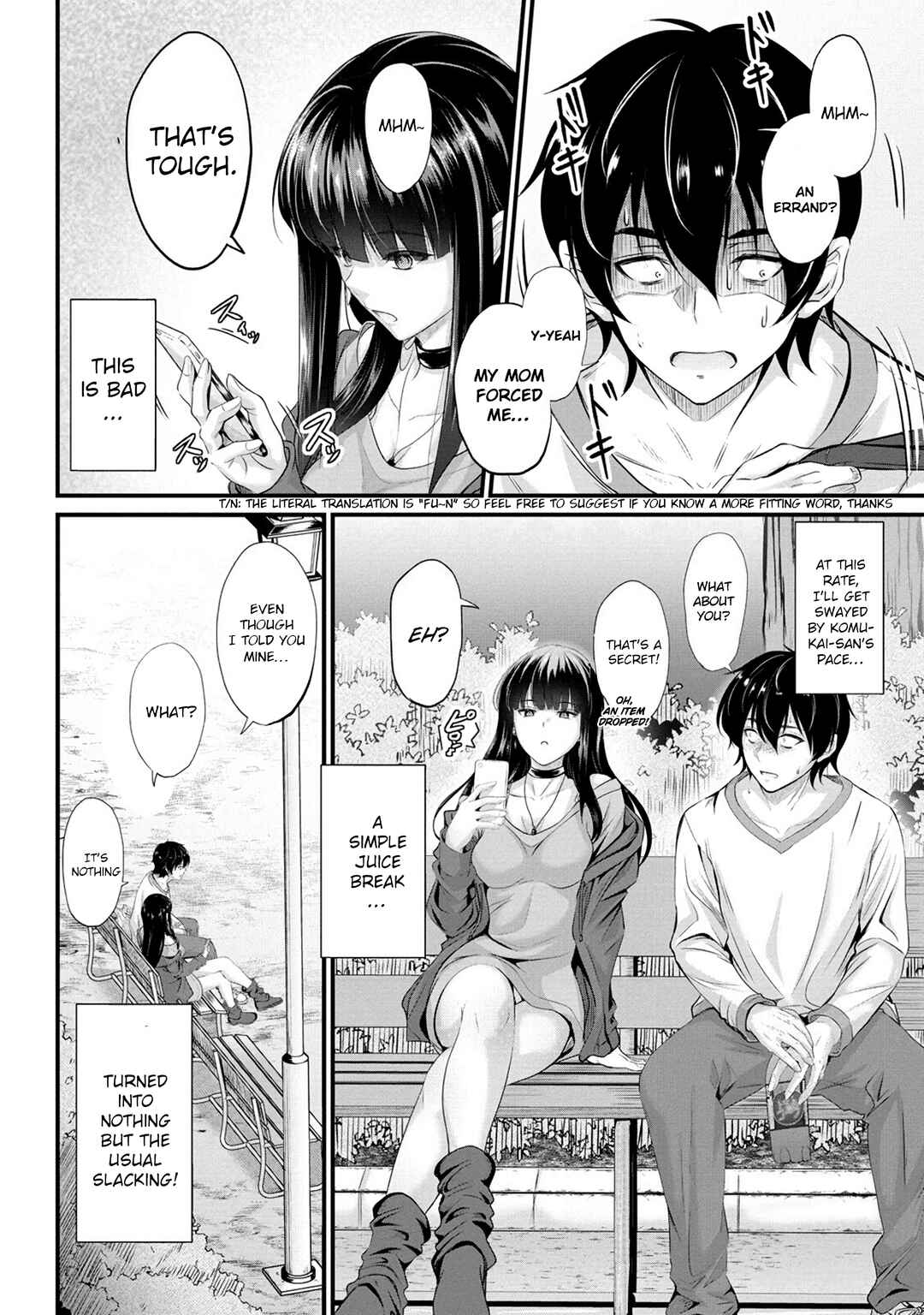 Osabori Jouzuna Komukai-san wa Ore wo Nogasanai!! Chapter 3 - Page 5