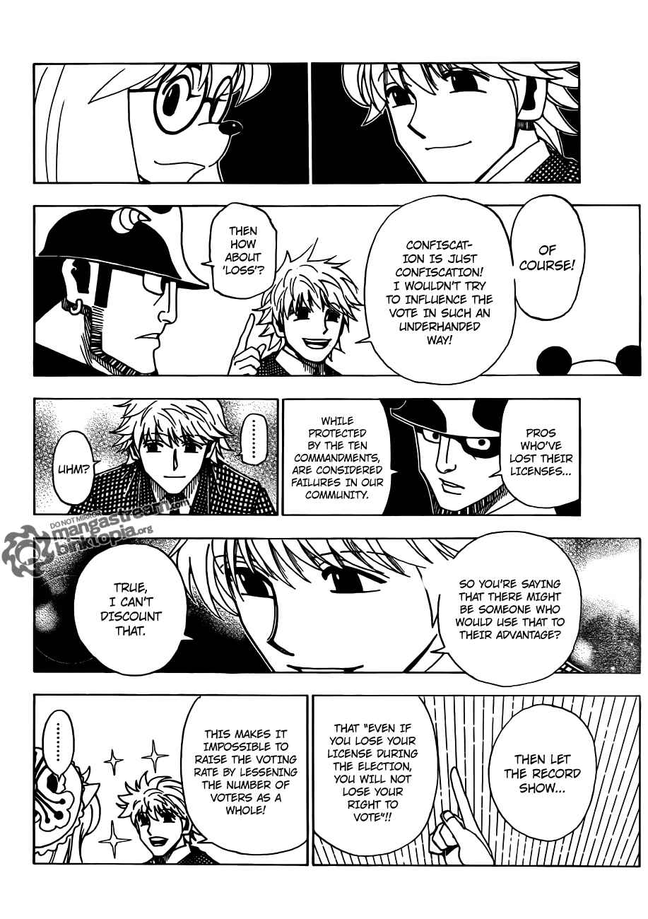 Hunter x Hunter Chapter 321 - Page 10
