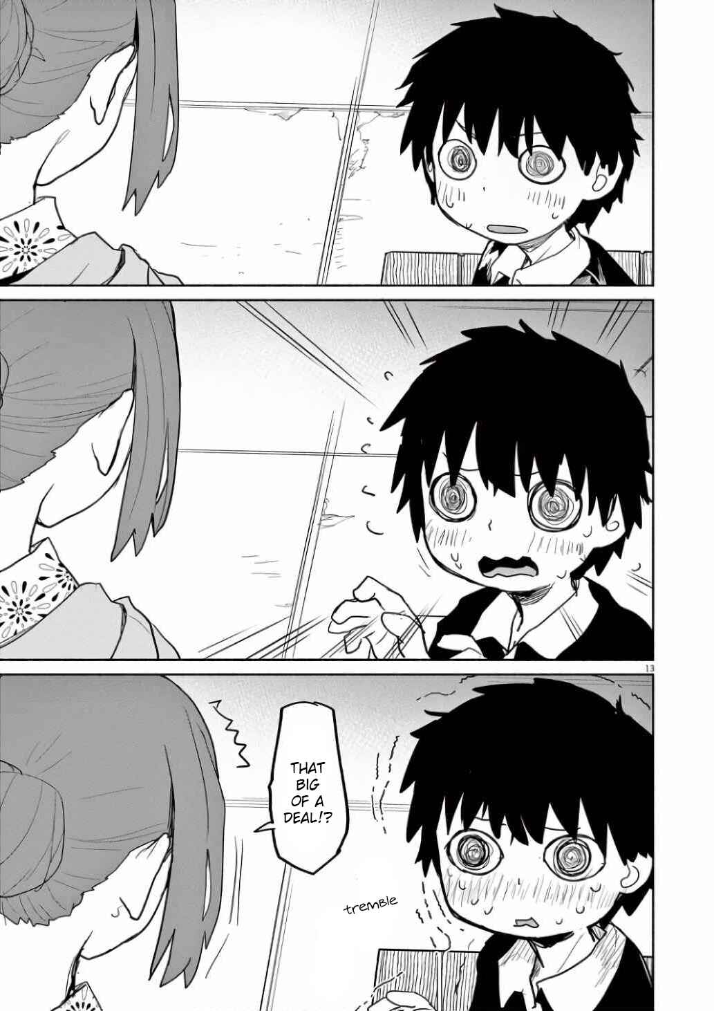Kaii to Otome to Kamikakushi Chapter 55 - Page 13