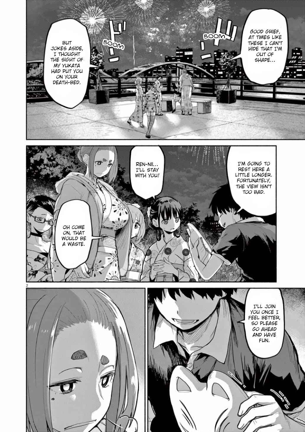 Kaii to Otome to Kamikakushi Chapter 55 - Page 2