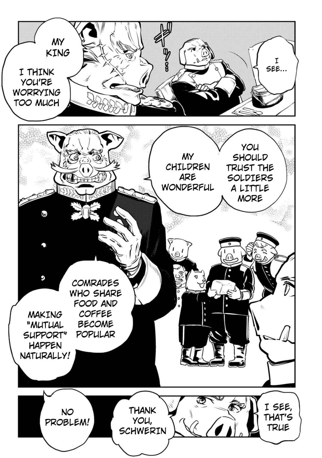 Orcsen Oukokushi ~Yaban na Orc no Kuni wa, Ikanishite Heiwa na Elf no Kuni wo Yakiharau ni Itatta ka~ Chapter 4 - Page 34