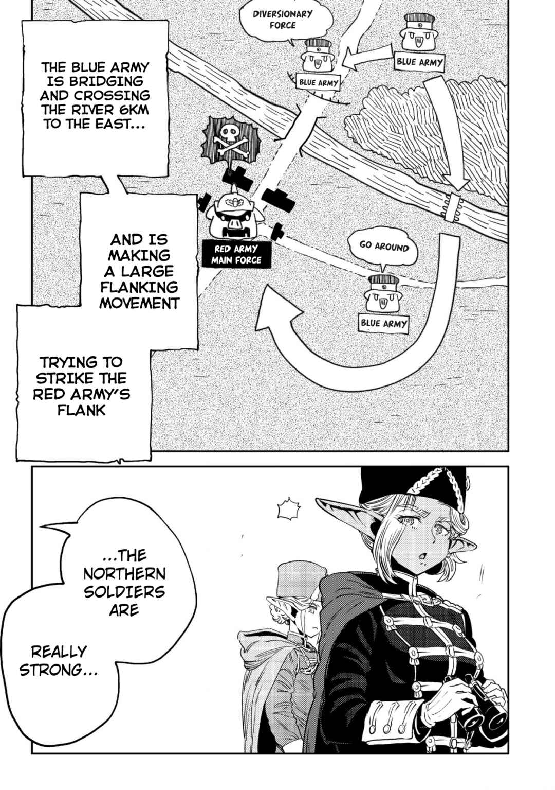 Orcsen Oukokushi ~Yaban na Orc no Kuni wa, Ikanishite Heiwa na Elf no Kuni wo Yakiharau ni Itatta ka~ Chapter 4 - Page 58