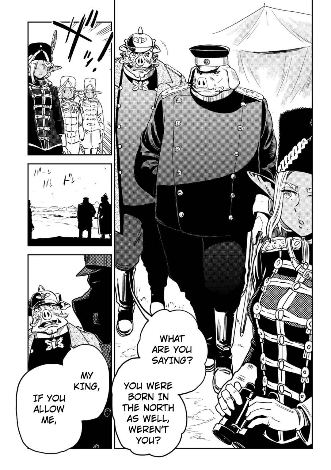 Orcsen Oukokushi ~Yaban na Orc no Kuni wa, Ikanishite Heiwa na Elf no Kuni wo Yakiharau ni Itatta ka~ Chapter 4 - Page 59