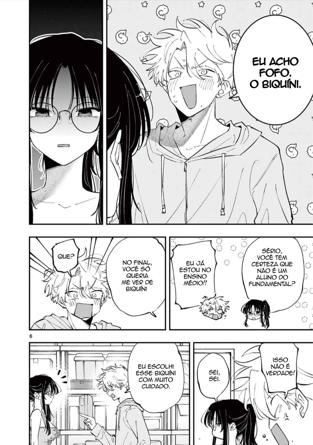Tonari no Seki no Yatsu ga Souiu Me de Mitekuru Chapter 69 - Page 6