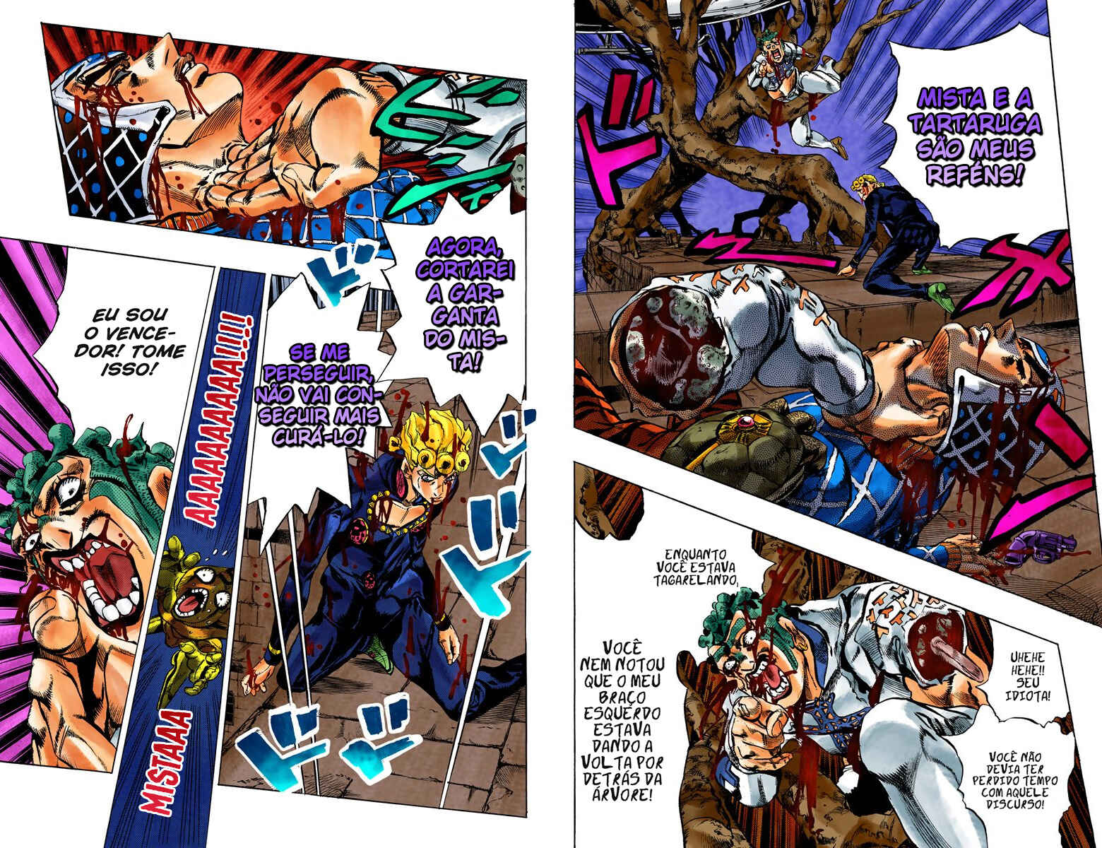 JoJo no Kimyou na Bouken: Part 5 - Ougon no Kaze Color-ban Chapter 123 - Page 5