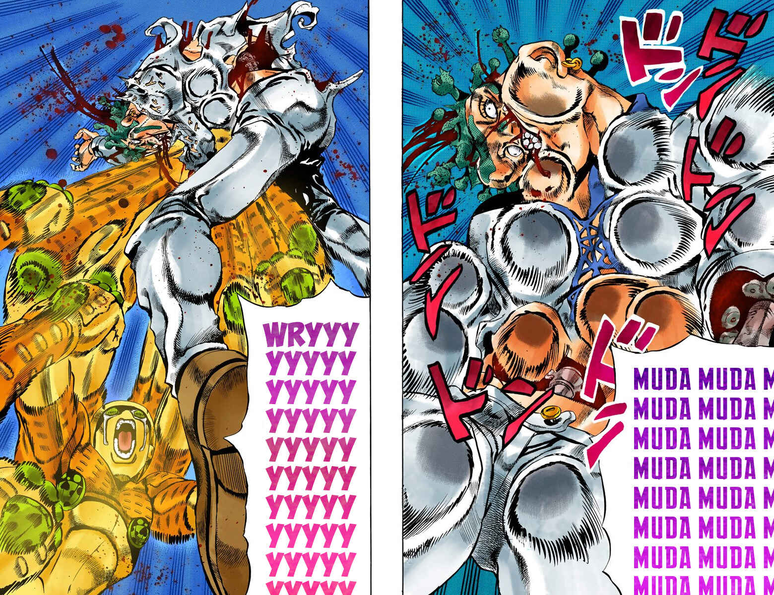 JoJo no Kimyou na Bouken: Part 5 - Ougon no Kaze Color-ban Chapter 123 - Page 8
