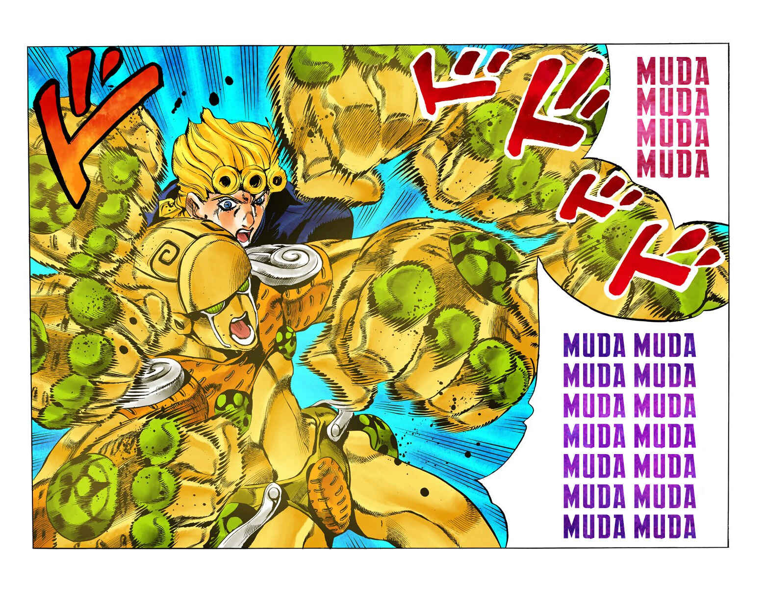 JoJo no Kimyou na Bouken: Part 5 - Ougon no Kaze Color-ban Chapter 123 - Page 9