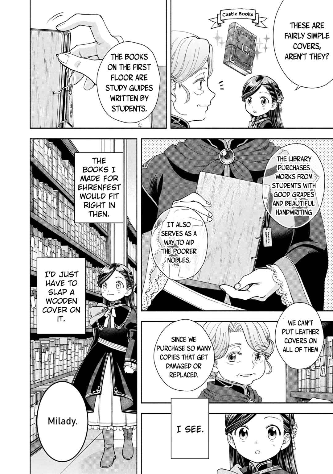 Honzuki no Gekokujou: Shisho ni Naru tame ni wa Shudan o Erandeiraremasen—Dai-4 Bu: Kizokuin no Toshokan o Sukuitai! Chapter 12 - Page 17