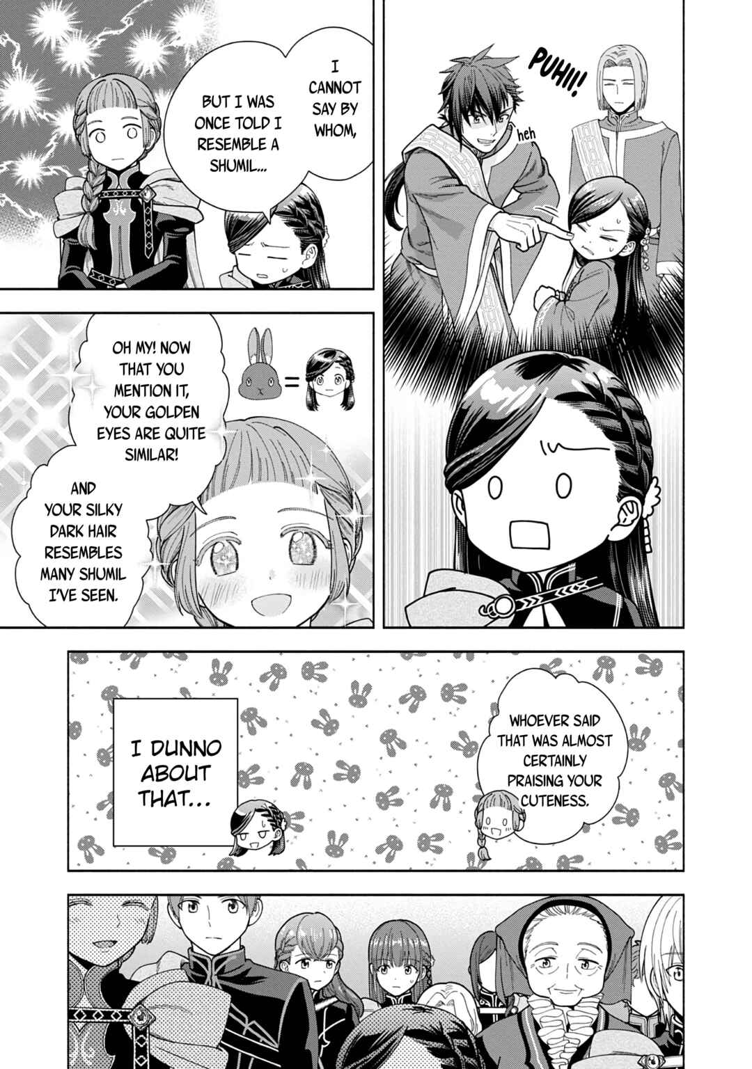 Honzuki no Gekokujou: Shisho ni Naru tame ni wa Shudan o Erandeiraremasen—Dai-4 Bu: Kizokuin no Toshokan o Sukuitai! Chapter 12 - Page 9