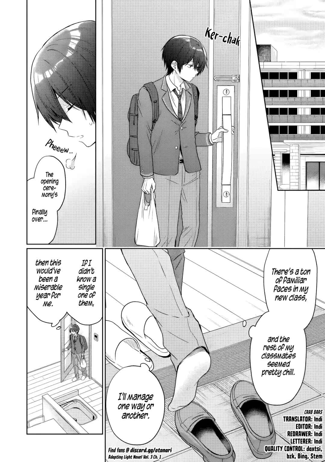 Otonari no Tenshi-sama ni Itsunomanika Dame Ningen ni Sareteita Ken Chapter 23.2 - Page 1