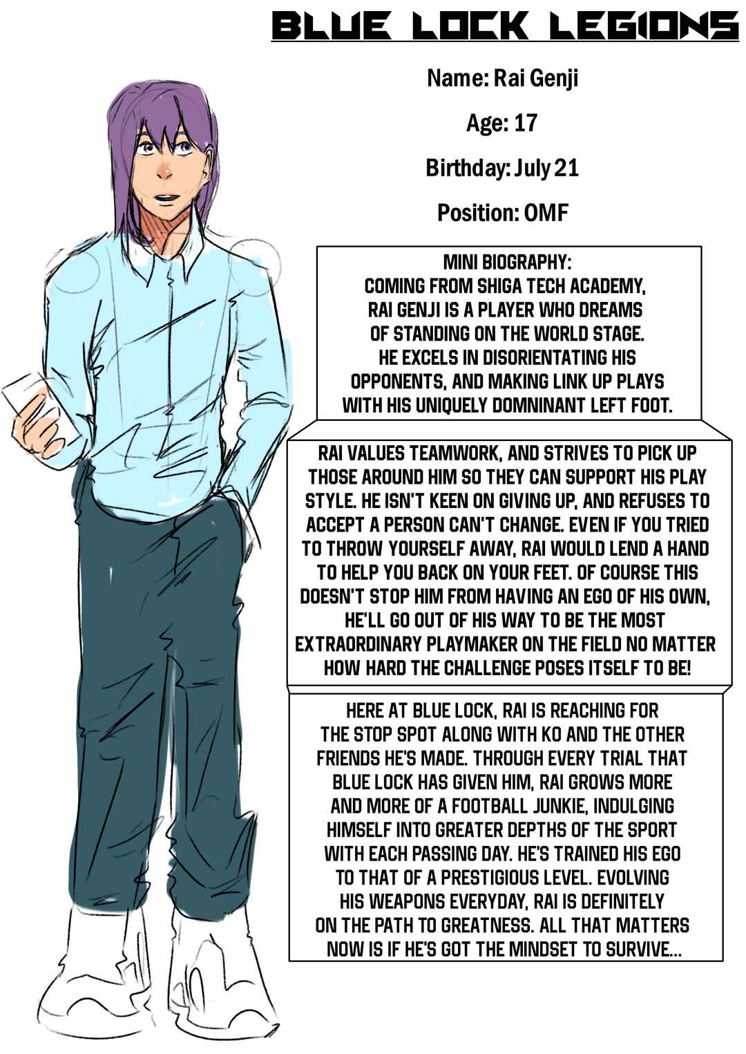 Blue Lock Legions Chapter 0.1 - Page 1