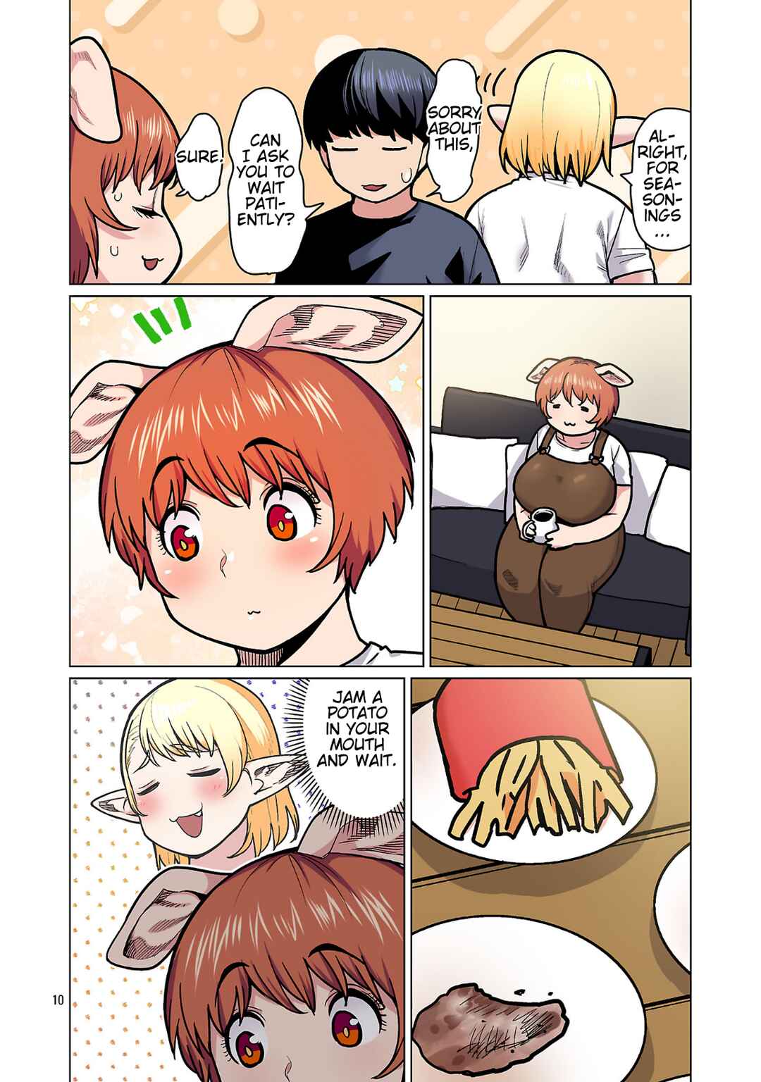 Shin Elf-san wa Yaserarenai. (Official Colored) Chapter 25 - Page 11