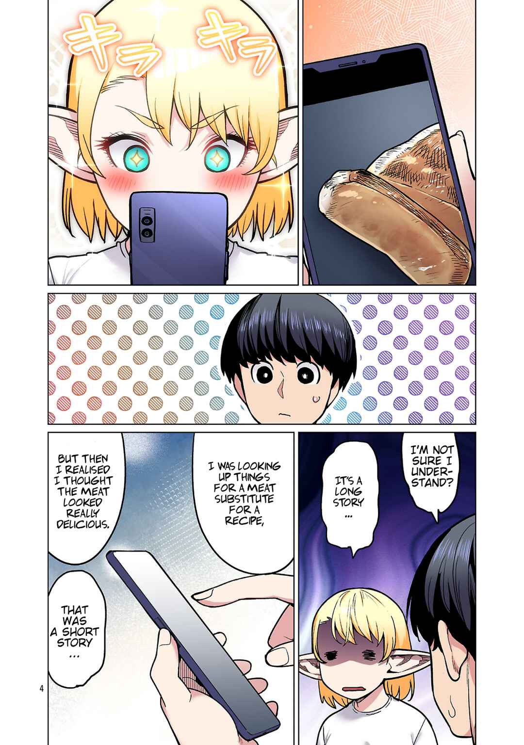 Shin Elf-san wa Yaserarenai. (Official Colored) Chapter 25 - Page 5