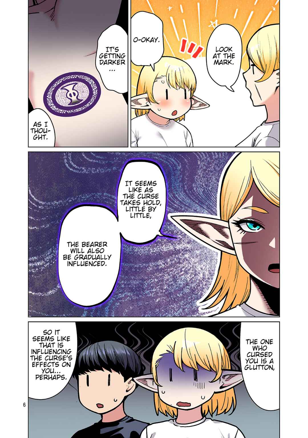 Shin Elf-san wa Yaserarenai. (Official Colored) Chapter 25 - Page 7