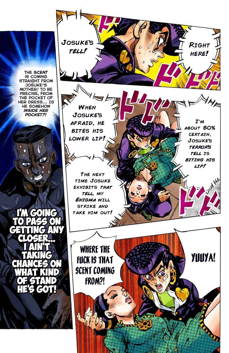 JoJo no Kimyou na Bouken: Part 4 - Diamond wa Kudakenai Color-ban Chapter 140 - Page 19