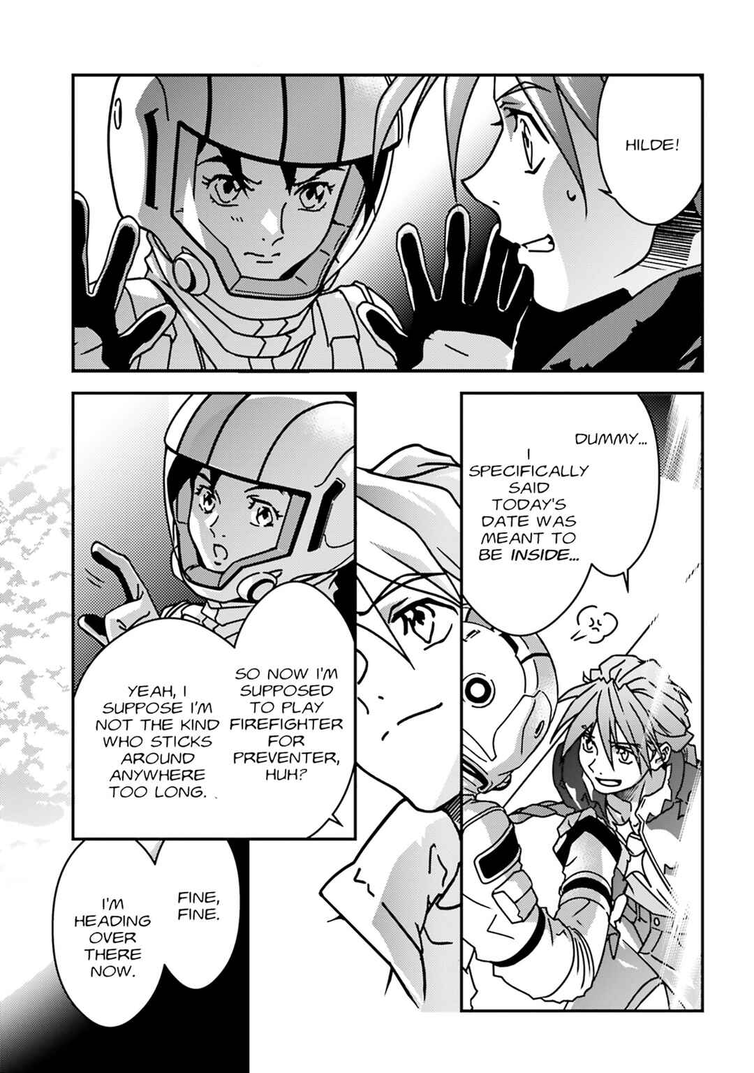 Mobile Suit Gundam Wing 0.5 Point Half Preventer-7 Chapter 1 - Page 13